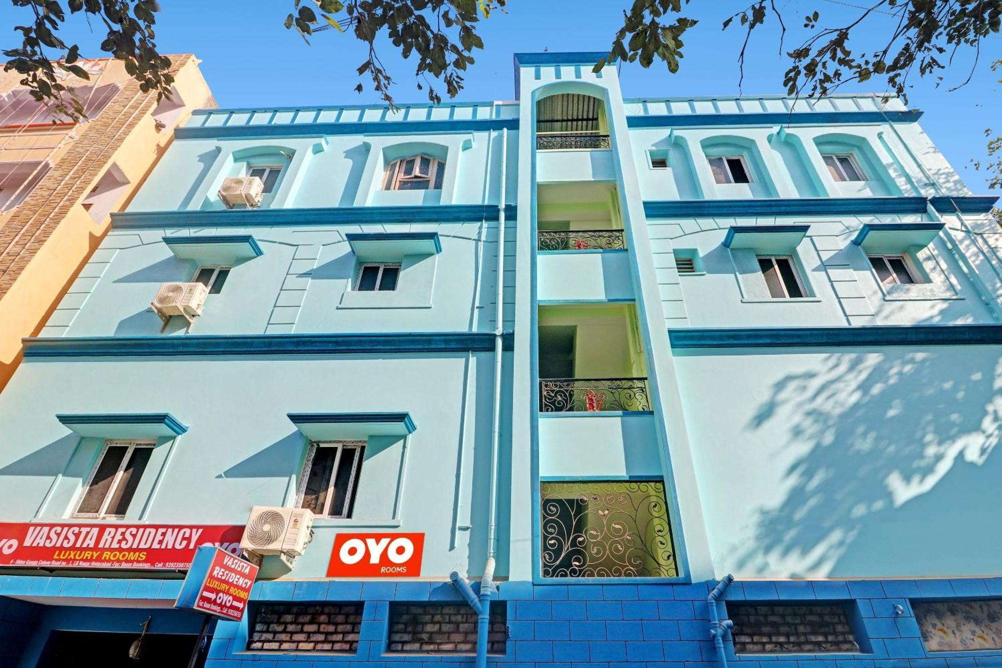 Hotel O Vasista Residency Hajdarábád Exteriér fotografie